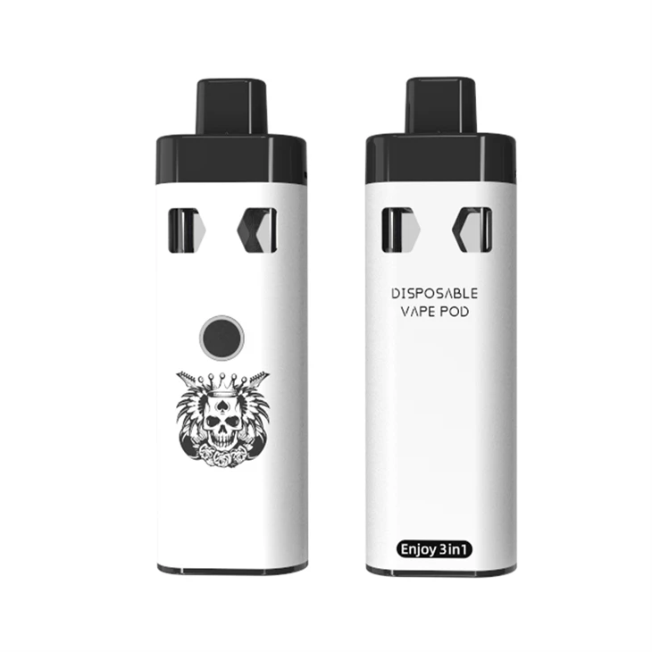 Empty Day & Night 2-in-1 Disposable Vape | 2000mg | Preheat With Adjust Voltage For Delta 8 Live Resin Oil