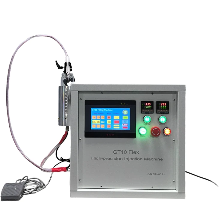 1ml 2ml Heated Liquid Cartridge Filler CBD Thc Oil Live Resin Filling Machine, Vape Hardware Suppliers Factory