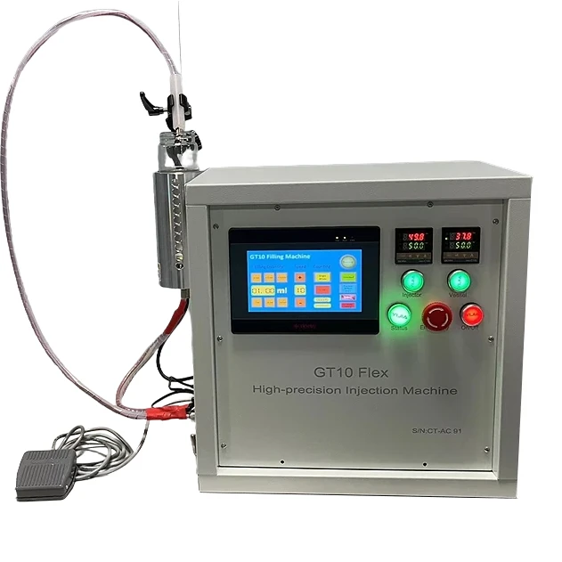 1ml 2ml Heated Liquid Cartridge Filler CBD Thc Oil Live Resin Filling Machine, Vape Hardware Suppliers Factory