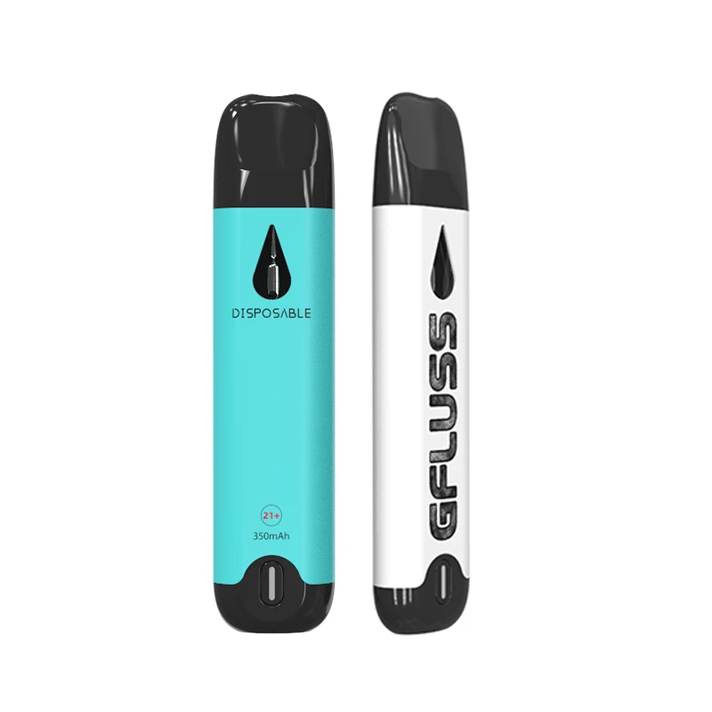 Baterie 350mAh 2,0ml Prázdné jednorázové pero Vape pro Delta 8 / THC, nabíjení typu C