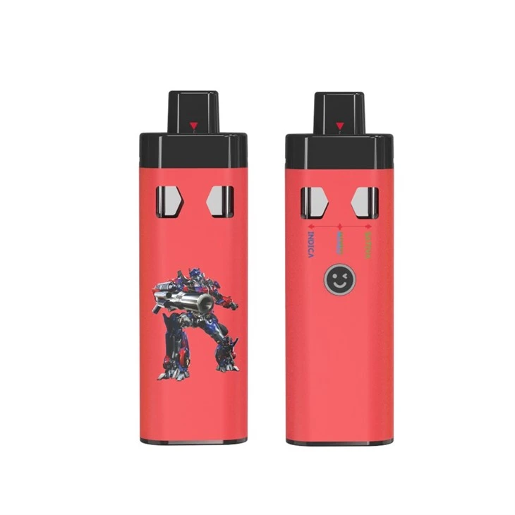 THC Crystal 1ml+1ml Dual Chamber Vapor THC Crystal Disposable Vape